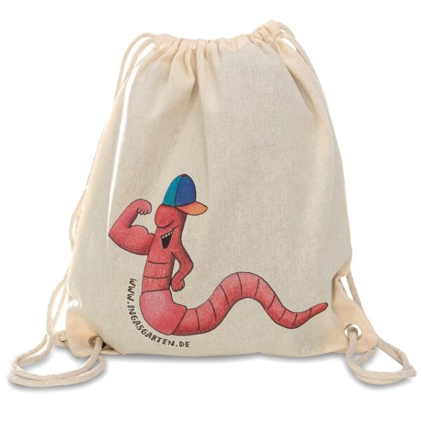 Kleiner Rocky Regenwurm Beutel