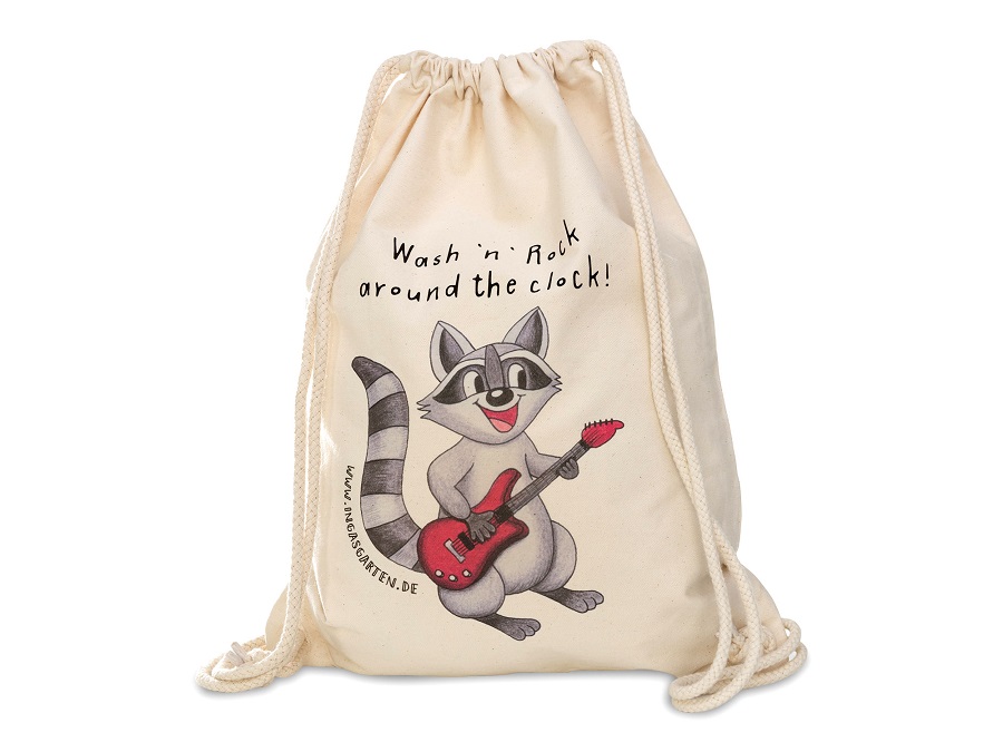 Premium Waschbär Beutel